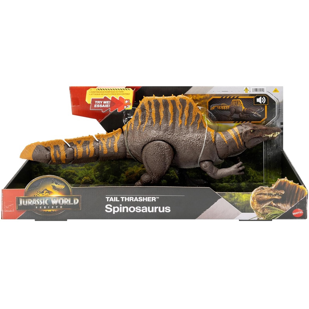 Jurassic World Rebirth Tail Thrasher Spinosaurus