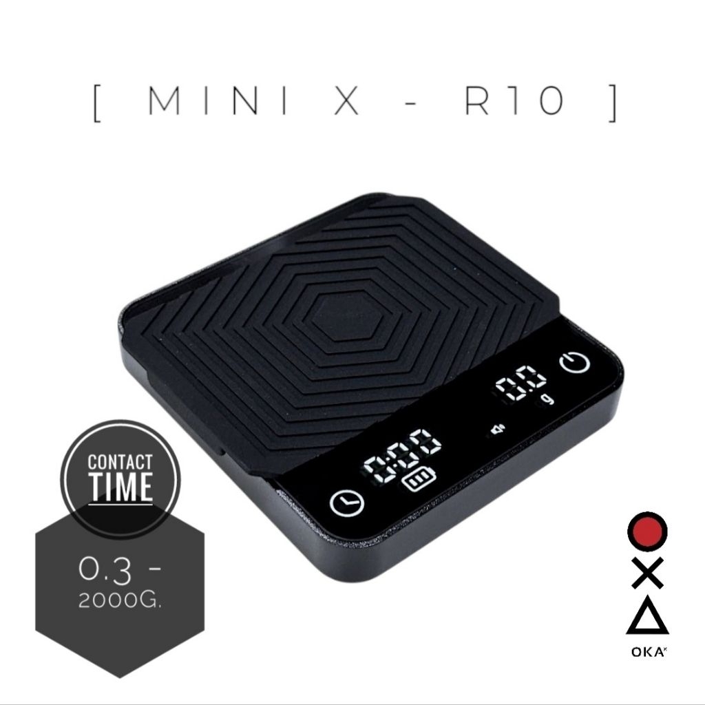 ตาชั่งกาแฟ MINI X R10 / KC230 mini Scale ตาชั่งสาย Manual Espresso และ Espresso Machine ที่ดีที่สุด