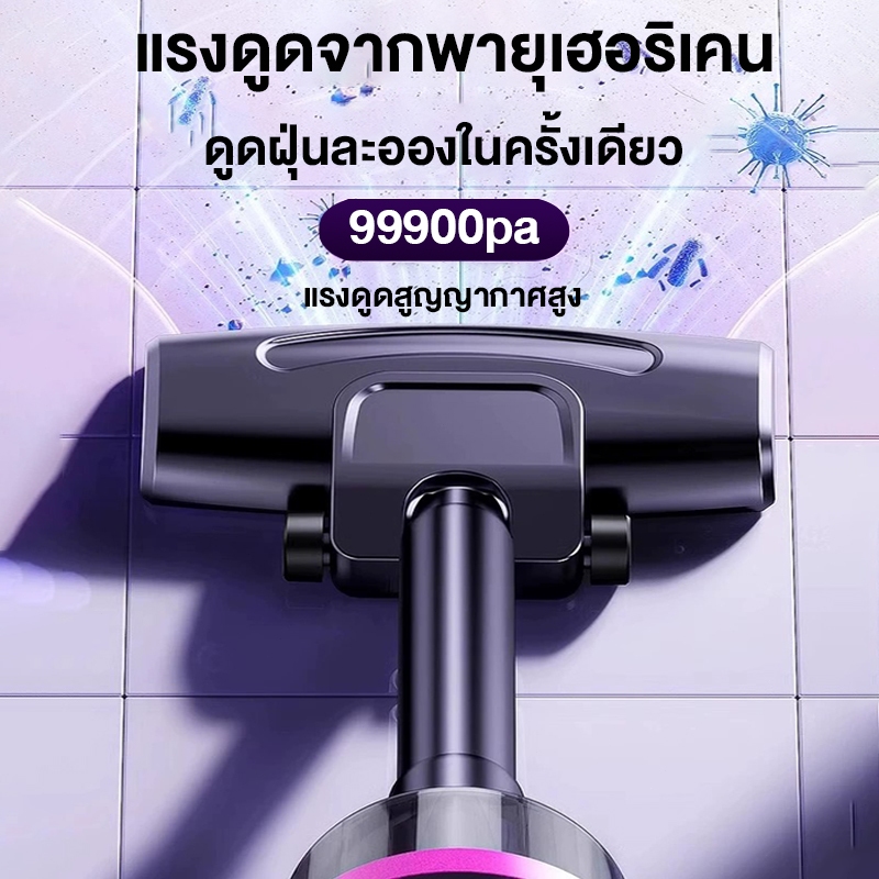 DLT- afel เครื่องดูดฝุ่น 7in1 การฆ่าเชื้อสองครั้งและการกำจัดไร เครื่องดูดฝุ่นไร้สาย Vacuum Cleaner รับประกันตลอดชีวิต - รูปที่ 6