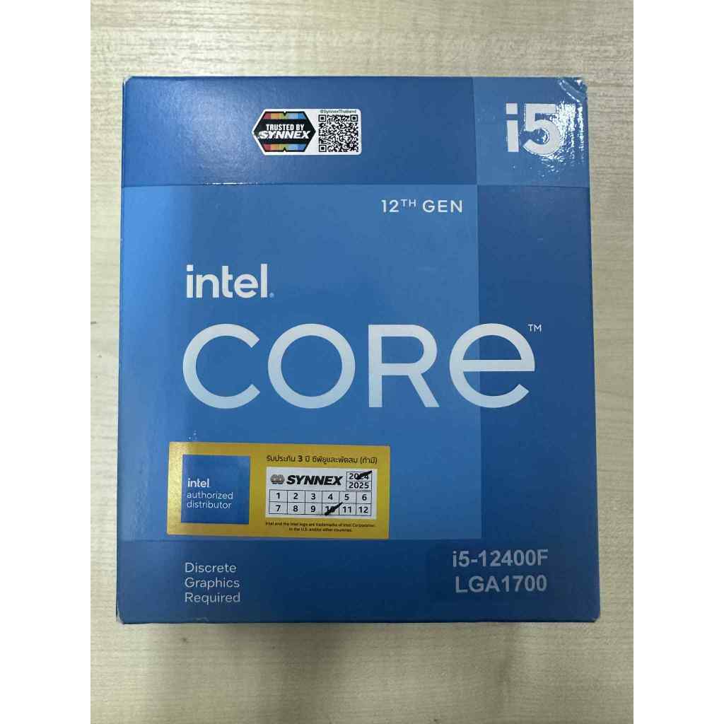INTEL CORE I5-12400F [มือสอง]