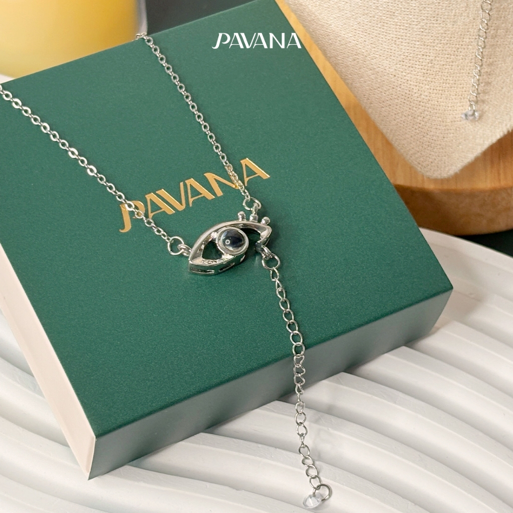 Pavana สร้อยคอดวงตาผู้พิทักษ์ (Evil Eye Sparkle Necklace)