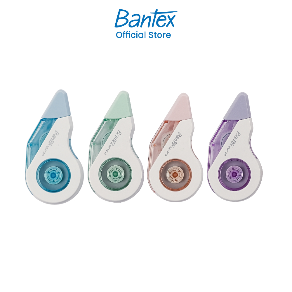 Bantex เทปลบคำผิด อุปกรณ์ลบคำผิด แบบพกพา ขนาดเล็ก กระทัดรัด อุปกรณ์การเรียนและสํานักงาน Correction Tape