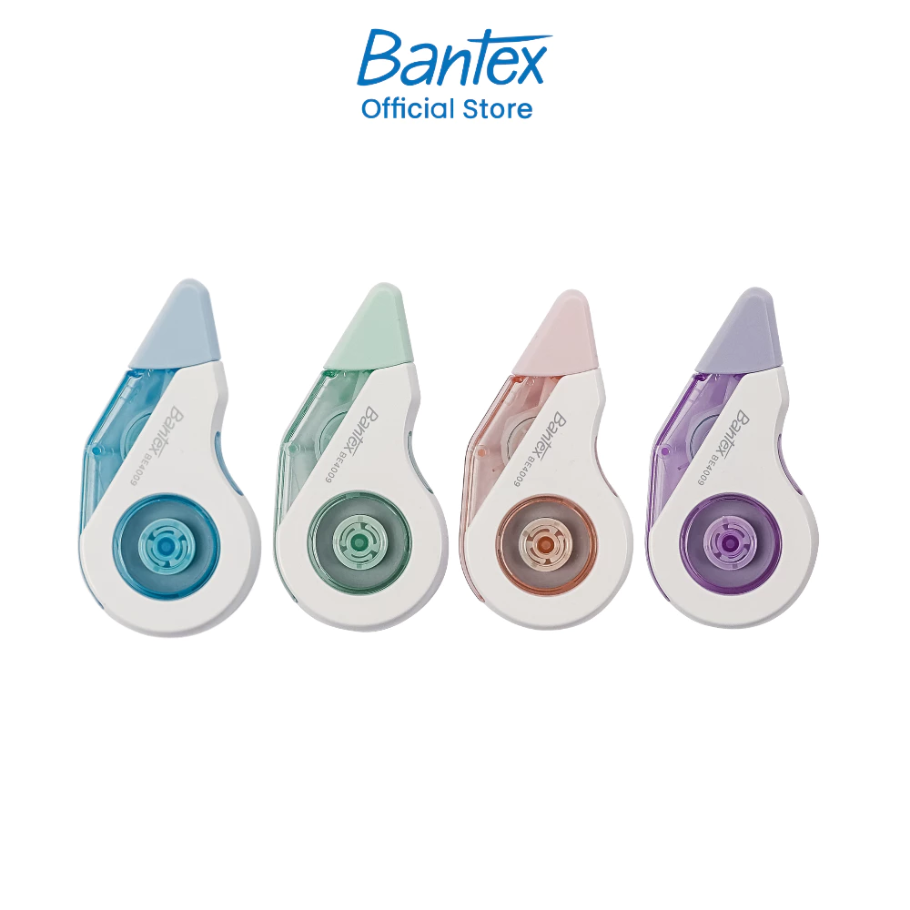 Bantex เทปลบคำผิด อุปกรณ์ลบคำผิด แบบพกพา ขนาดเล็ก กระทัดรัด อุปกรณ์การเรียนและสํานักงาน Correction Tape