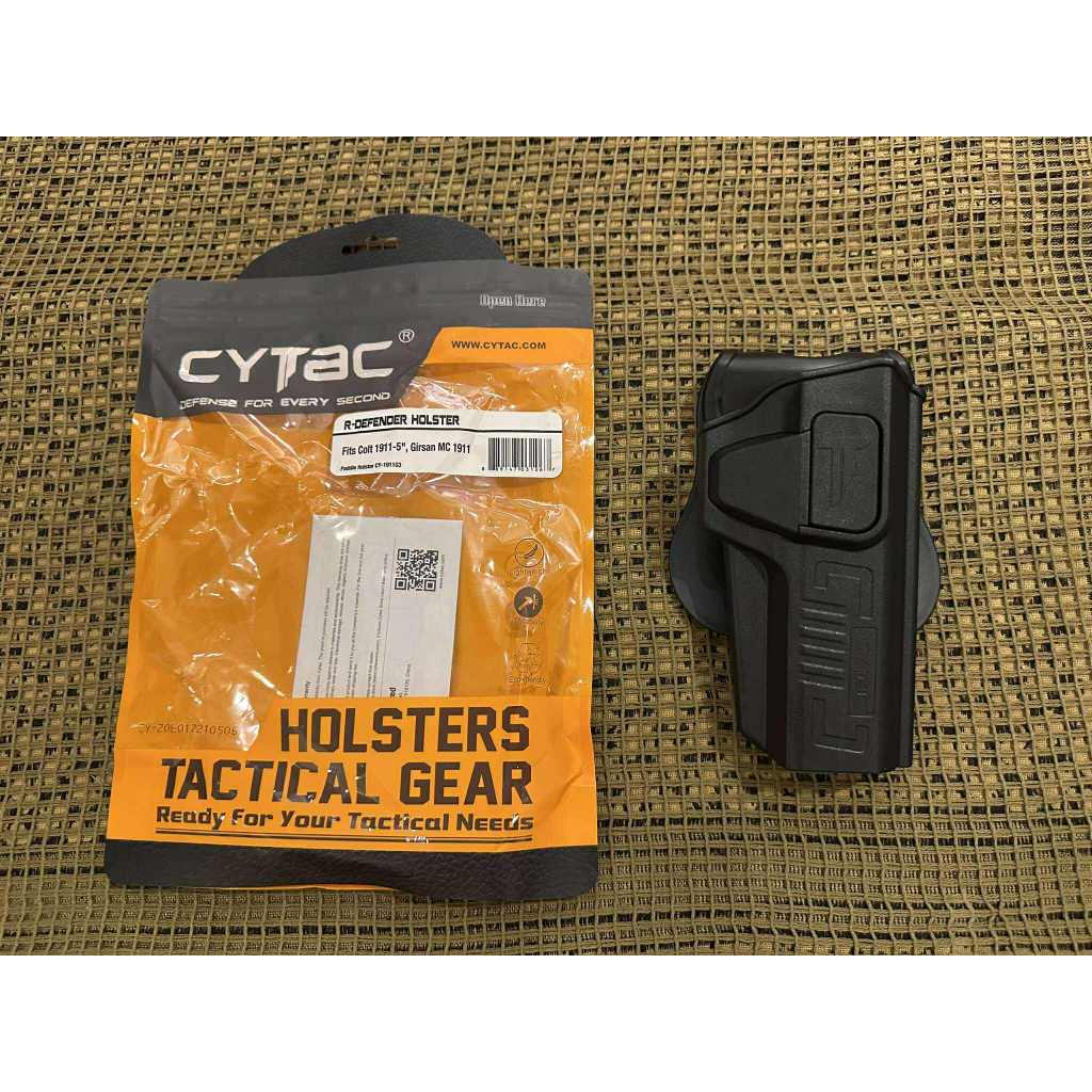 ซองพกนอก สำหรับ โคล 1911 ถนัดขวา ยี่ห้อ Cytac รุ่น Defender