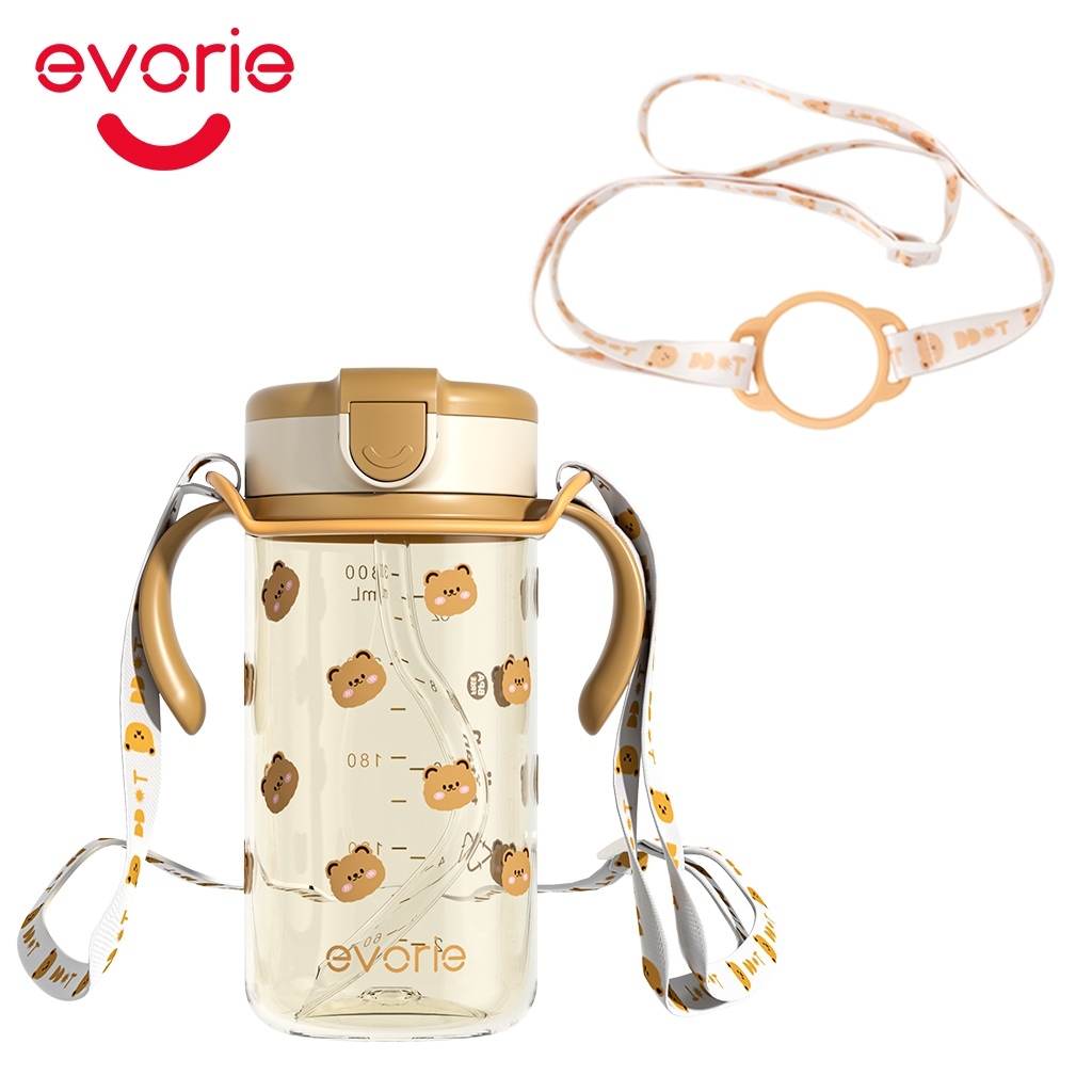 Evorie สายสะพายขวด สำหรับขวดหัดดื่ม 200ml / 300ml / 380ml