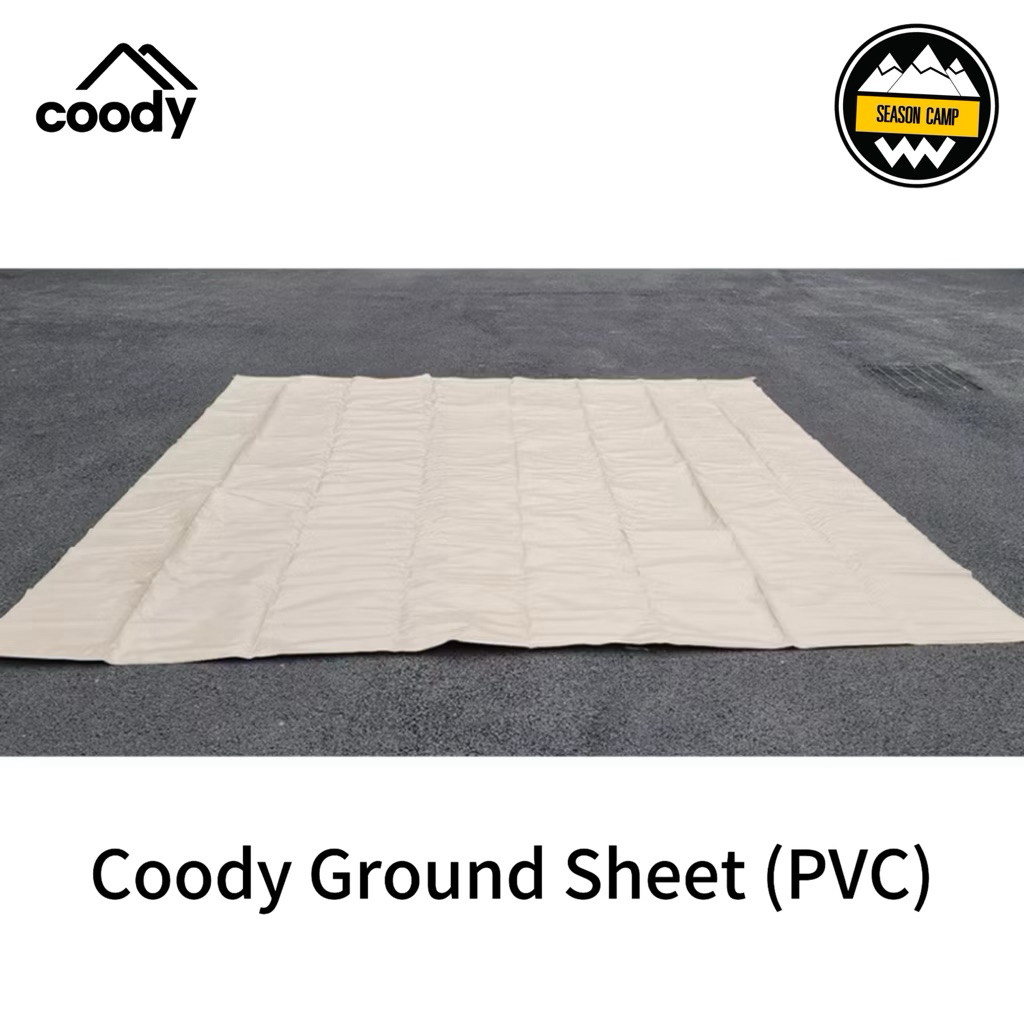 แผ่นปูรองเต็นท์ Coody Ground Sheet (PVC)