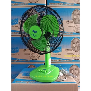 WASAKI พัดลมตั้งโต๊ะ​12" รุ่น KISAWA คละสี (ระบุสีทักแชท) สั่งตรงจากโรงงาน ของผลิตใหม่ ผลิตในไทย