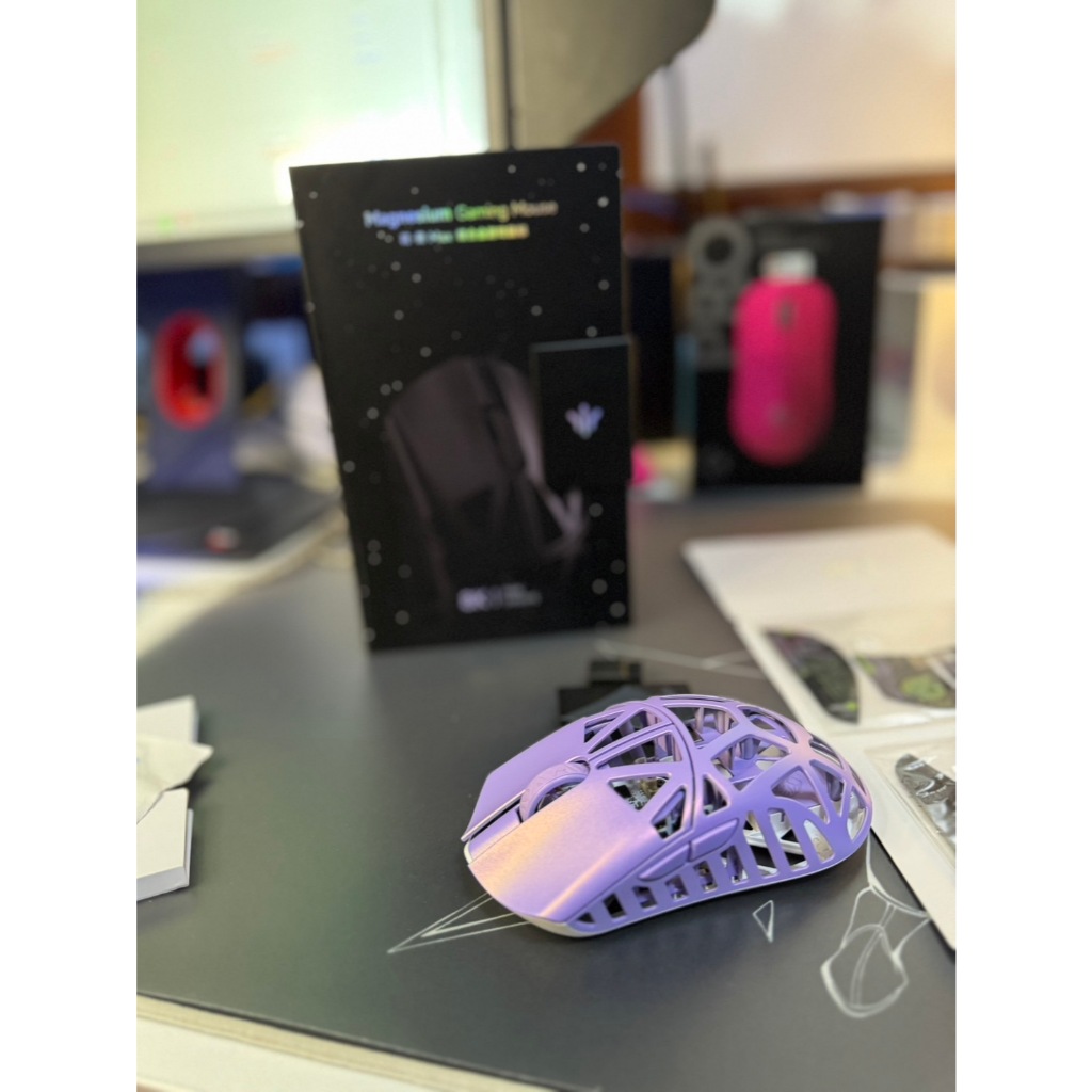 WLmouse Beast X Max สี ชมพูพลาสเทล