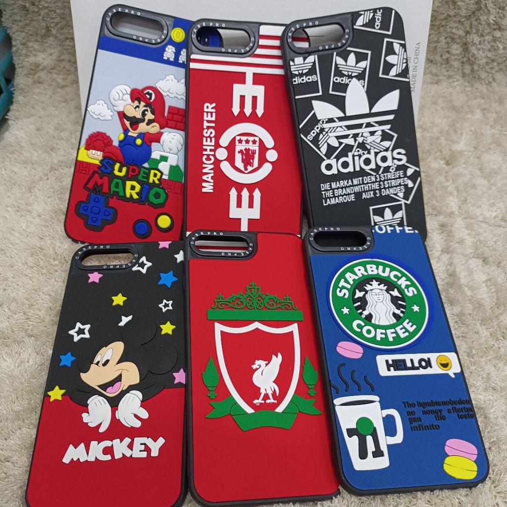 เคสโทรศัพท์มือถือ สำหรับรุ่น iP7Plus iP8Plus งาน Socool กันกระแทกลายสวย ขอบนิ่มหลังแข็งลายเท่ห์ สินค้าส่งตรงจากไทย #CP