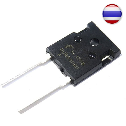 1pcs RURG3060 30A/600V TO-247-2 RURG3060C RURG3060CC TO-247 Fast Recovery diod