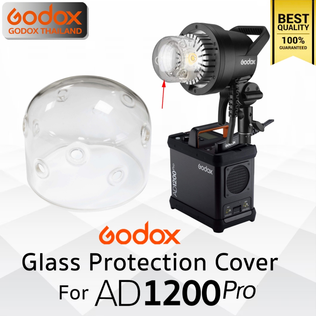 Godox Glass Cover For AD1200Pro ( Lamp Glass Protection ) - Godox Thailand