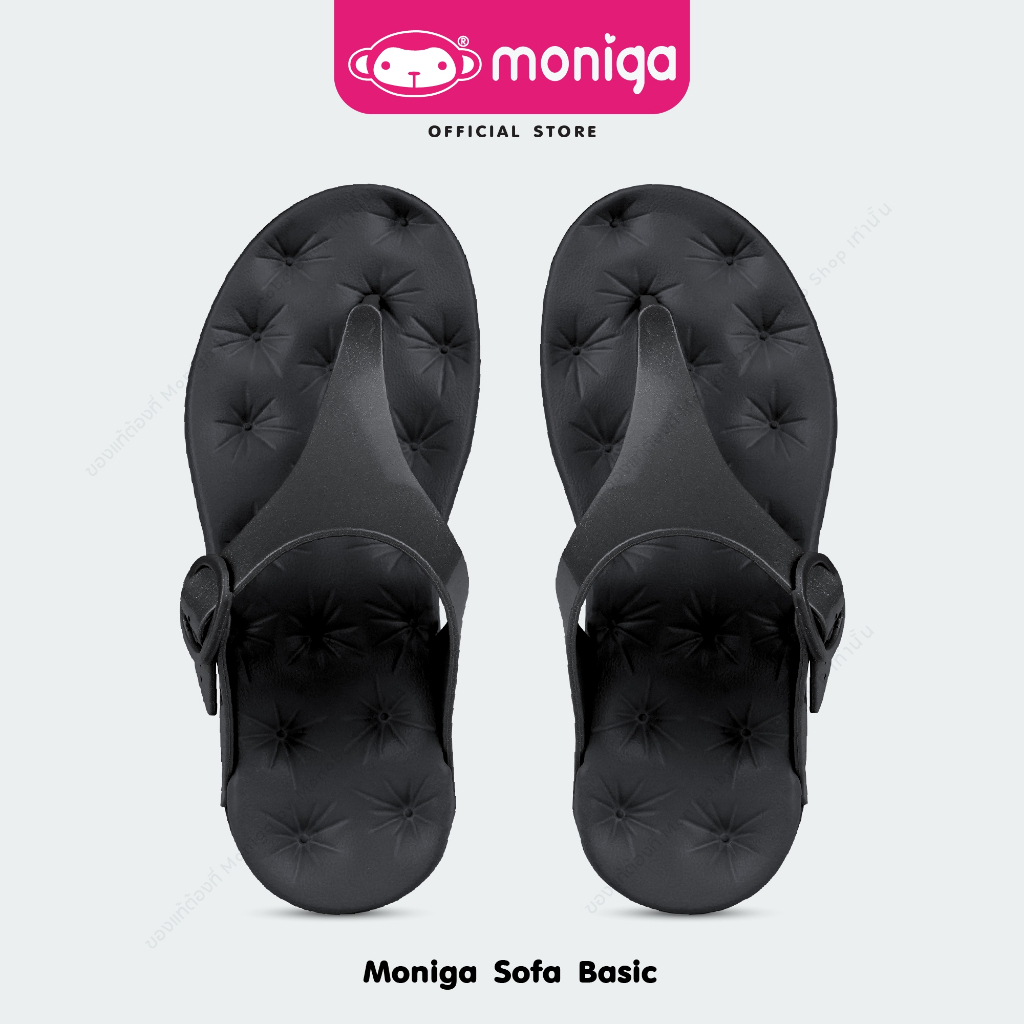 MONIGA SOFA BASIC รองเท้าแตะแบบหนีบ รองเท้าพื้นโซฟา นุ่มจนอยากนอนทับ