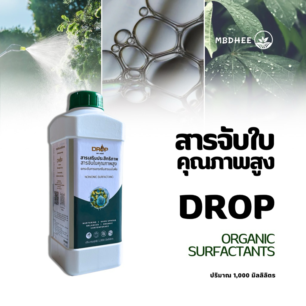 สารจับใบ เข้มข้น nonionic surfactants สารนำพา สารแทรกซึมพืช ชนิดแพร่กระจาย