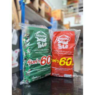 (ยิ่งซื้อ ยิ่งคุ้ม + ส่งฟรี) มอคโคน่า 3in1 🔴60ซอง (ยกแพค)