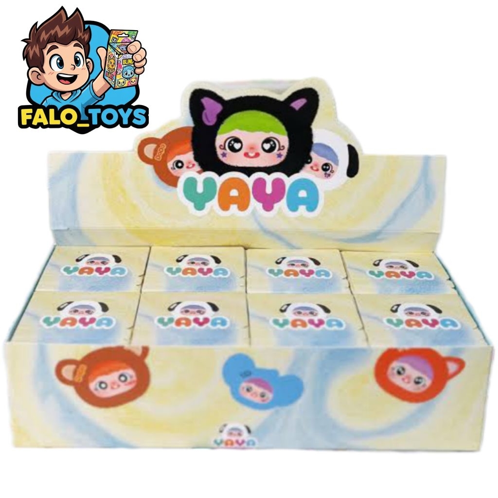 กล่องสุ่ม YAYA Little Naughty Bag Blind Box ตุ๊กตาพวงกุญแจ ( 8 สุ่ม )