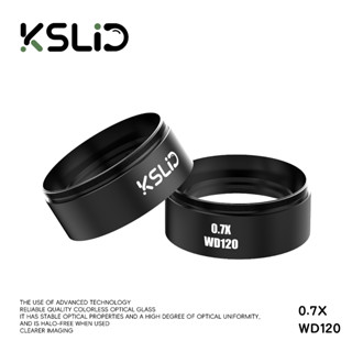 KSLID เลนส์ขยายกล้องจุลทรรศน์ 0.5X 0.7X เครื่องมือช่างซ่อม