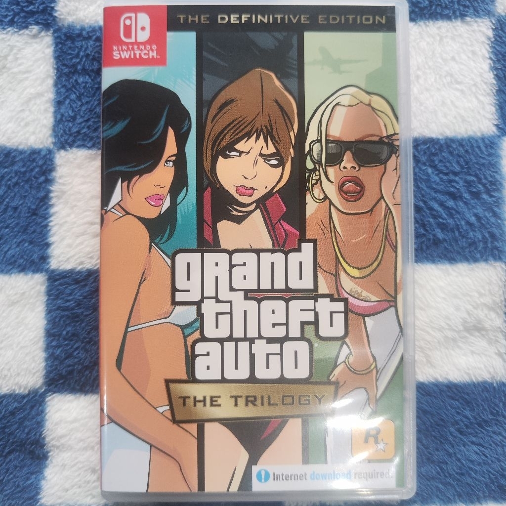 Nintendo Switch : GTA The Trilogy The Definitive Edition มือ2 [สภาพสะสม]