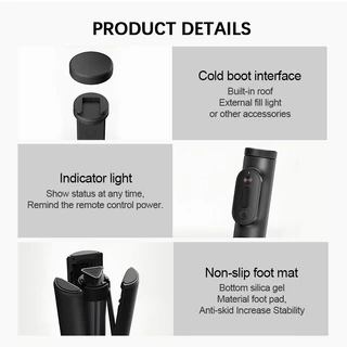 Xiaomi Zoom Selfie Stick 2 ไม้เซลฟี่ ไม้เซลฟี่บลูทูธ 2-in-1 หมุนได้ 360° Phone Holder ไม้เซลฟี่แบบซูม