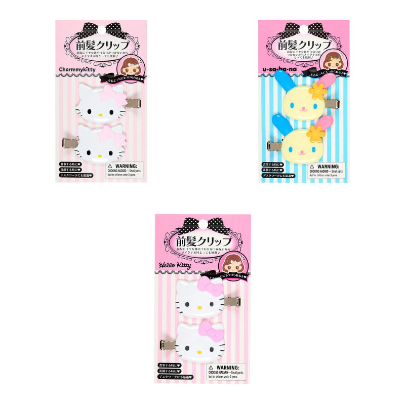กิ๊บติดผม Sanrio กิ๊บติดผม Sanrio 2 ข้าง Usahana/Charmmy/Kitty