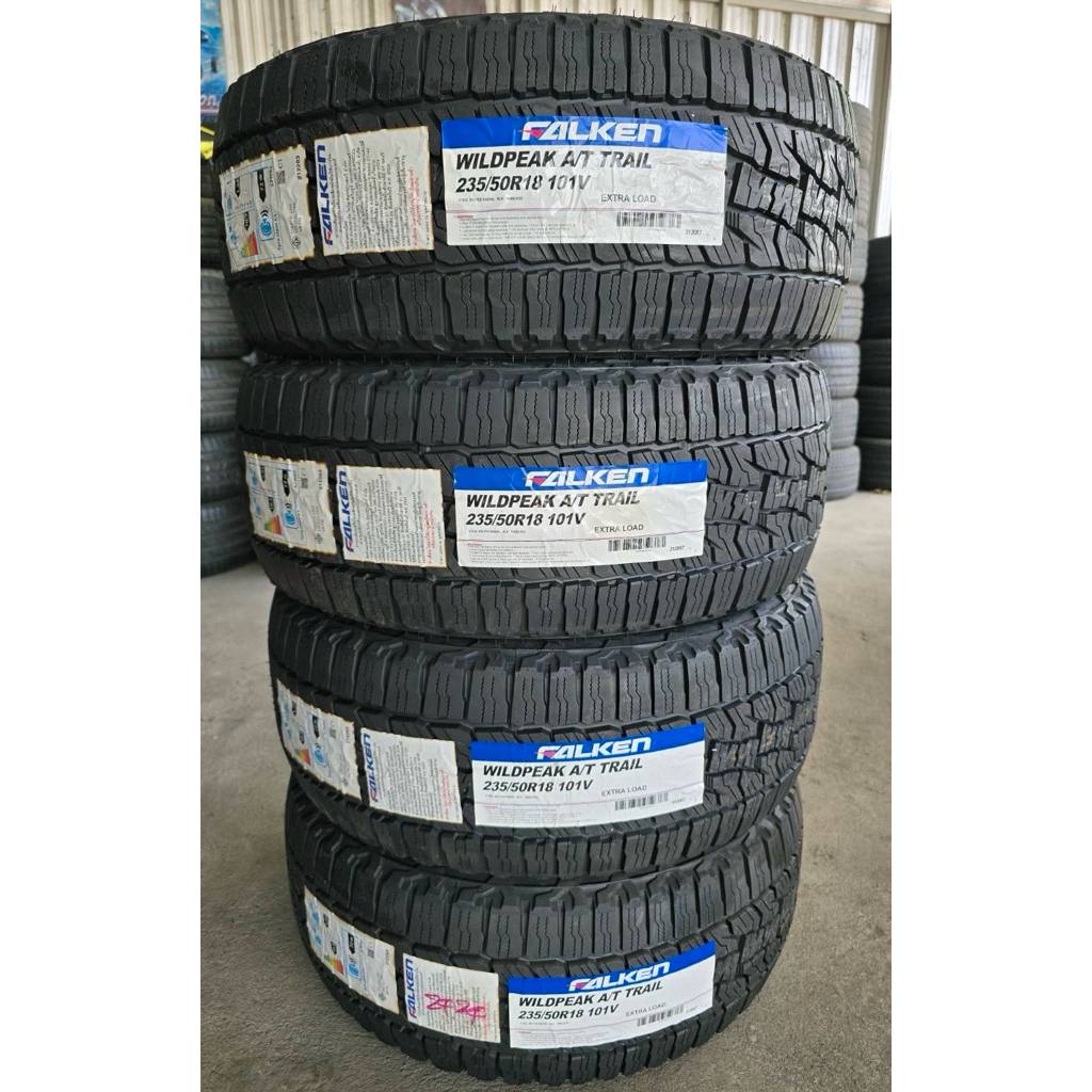 🚘🚔Falken 235/50/18​ AT ยางใหม่ปี23