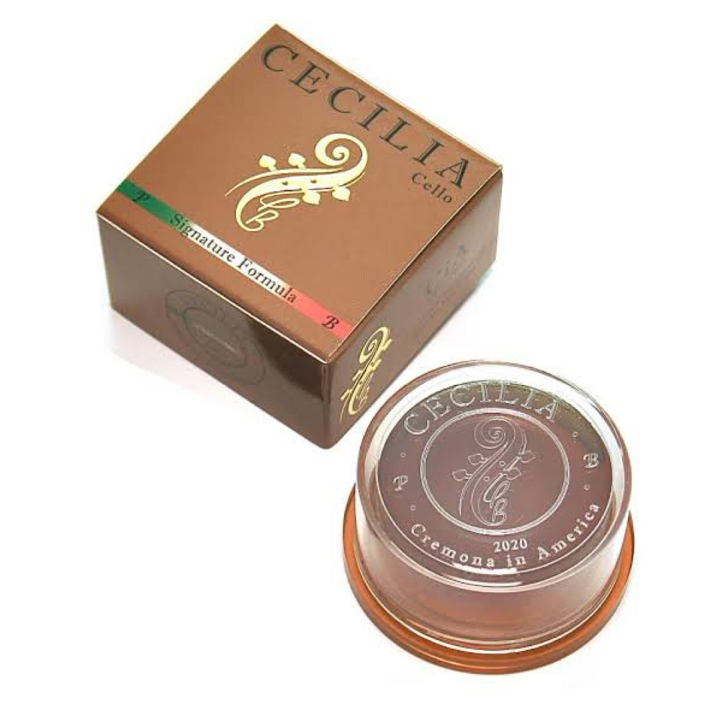 Cecilia rosin สำหรับเครื่องcello มี2ขนาด FullและHalf