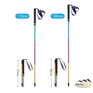 AONIJIE Aluminum Trekking Pole/Alpenstock E4201 ไม้เท้าเดินป่า วัสดุอลูมิเนียมอัลลอยด์ เบา แข็งแรง ด้ามจับ EVA ไม่ลื่น