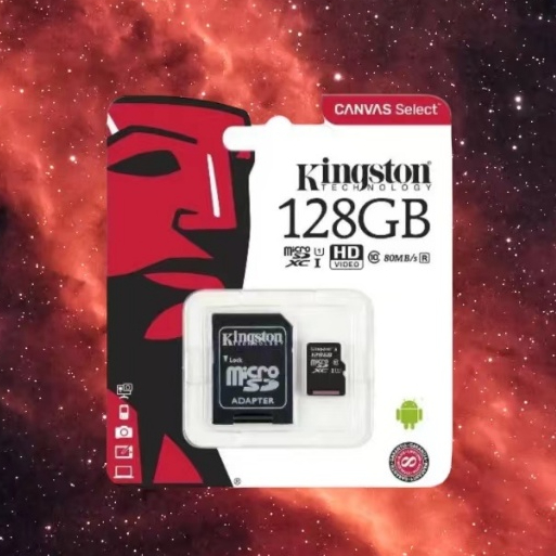 พร้อมส่ง Kingston Memory Card Micro SD SDHC 128 GB Class 10 คิงส์ตัน เมมโมรี่การ์ด 128 GB Kingston