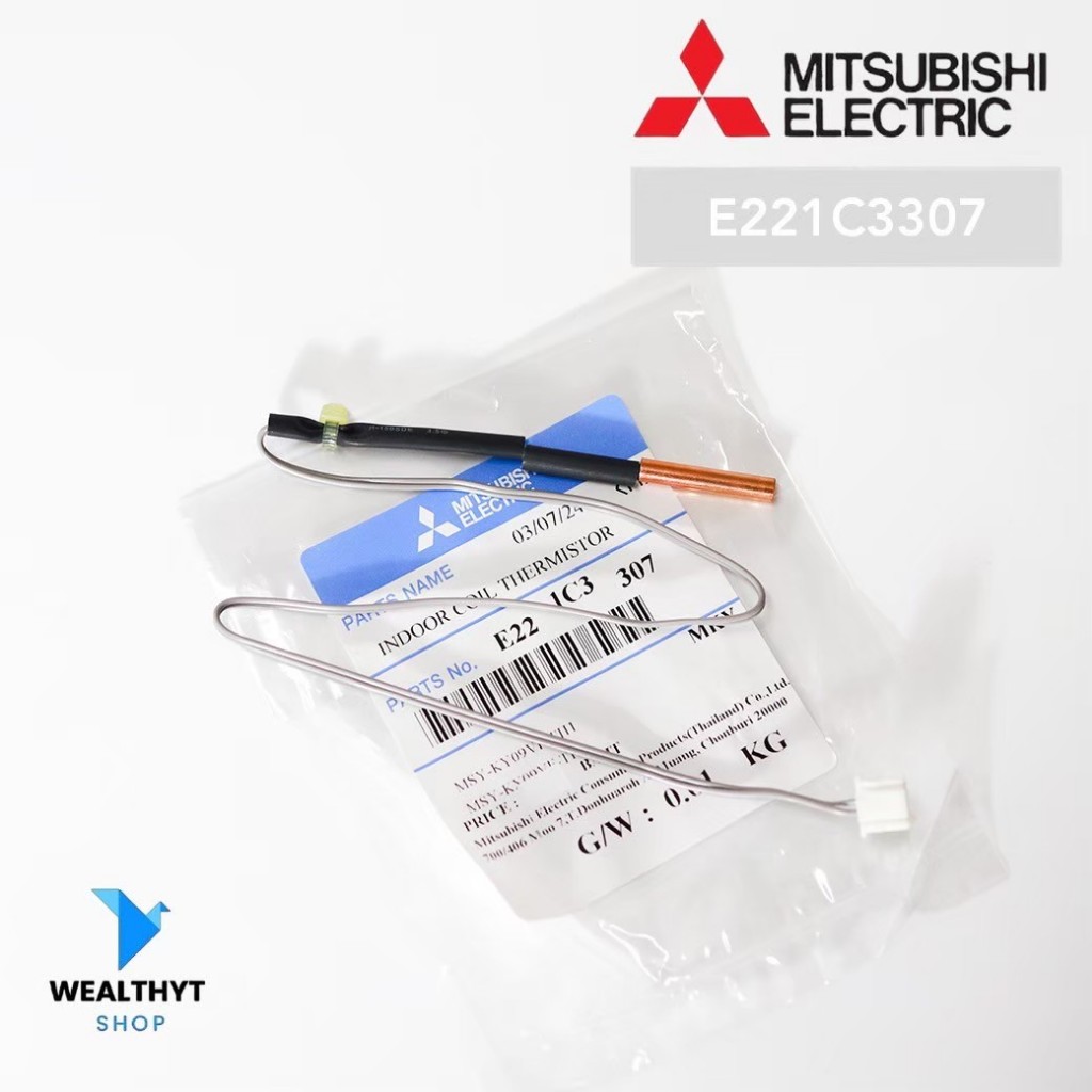 E221C3307 เซ็นเซอร์แอร์ Mitsubishi Electric เซ็นเซอร์น้ำแข็ง แอร์มิตซูบิชิ รุ่น MSY-KX09VF-TH1, MSY-