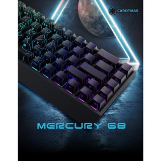 [โค้ดคุ้มลด 20%] MERCURY 68 ประกันศูนย์ไทยMER 68 MER68 Rapid Trigger Keyboard Snaptap SOCD MER68 Mercury68 CAROTMAS IROK