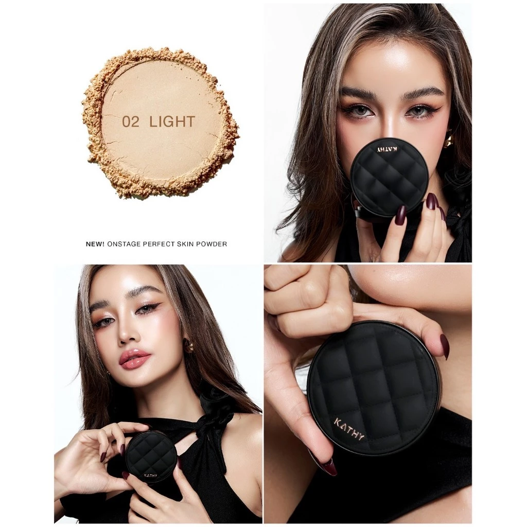 KATHY AMREZ ONSTAGE PERFECT SKIN POWDER แป้งพัฟกลืนผิว thumbnail 6