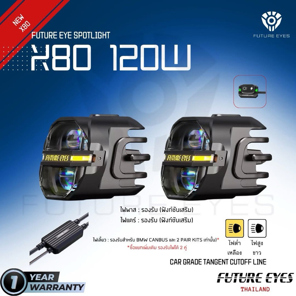 สปอร์ตไลท์FUTURE EYES X80 120W