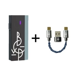[ประกันศูนย์ไทย] BGVP MX1 DAC/AMP พกพา ชิปเรือธง CS43198 x2 ตัว ปรับแต่ง EQ ได้