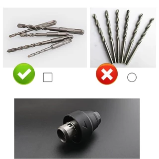 หัวจับดอกสว่าน เจาะปูน สว่านโรตารี่ Bosch บ๊อช รุ่น GBH 2-26 DFR, GBH 2-28 DFV, GBH 3-28 DFR และ GBH 4-32 DFR รุ่นอื่นๆ