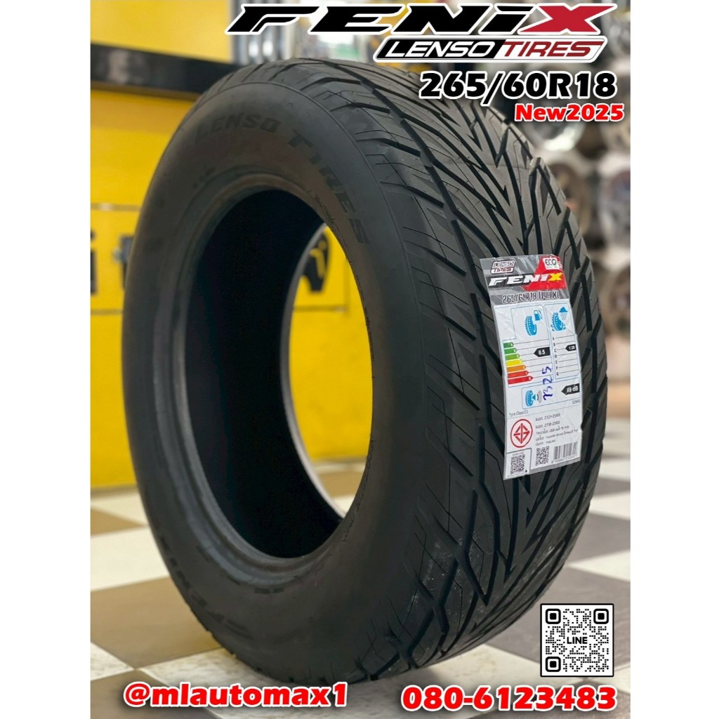 LENSO FENIX  265/60R18 ยางใหม่ปี2025 ยางMade in Thailand