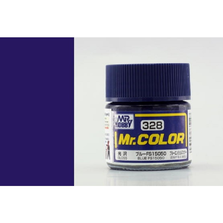 GSI Creos Mr Color Mr Hobby C328 Blue FS15050 สีโมเดลแลคเกอร์ Gundam Gunpla Acrylic Lacquer Paint 10ml