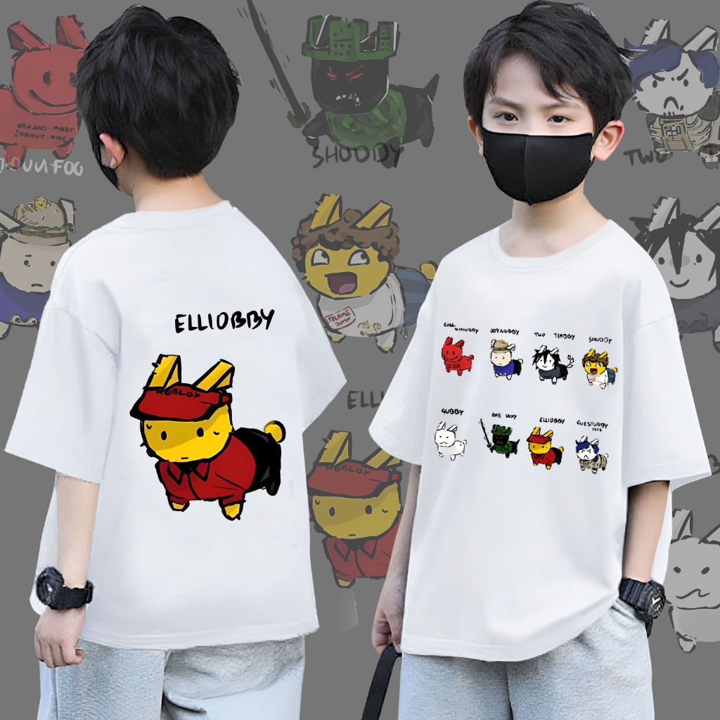 Roblox Shirt c00lkidd - Shedletsky Blame John - Gubby - Forsaken Two Time - 1x1x1x1 - 007n7 Roblox เ
