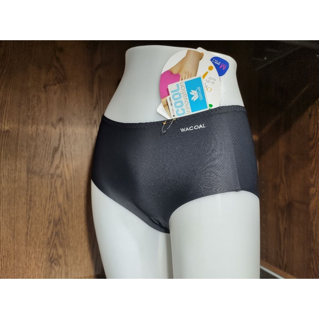 [เกรด1][เต็มตัว] Wacoal Oh my skin nudes กางเกงในไร้ขอบ ก้นปั๊ม ผ้า New Cool Innovation รุ่น MU4194 
