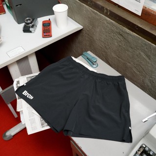 BROOO GO EASY RUNNING SHORTS BLACK