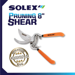 SOLEX กรรไกรตัดกิ่ง No.153 8” เครื่องมือสวน