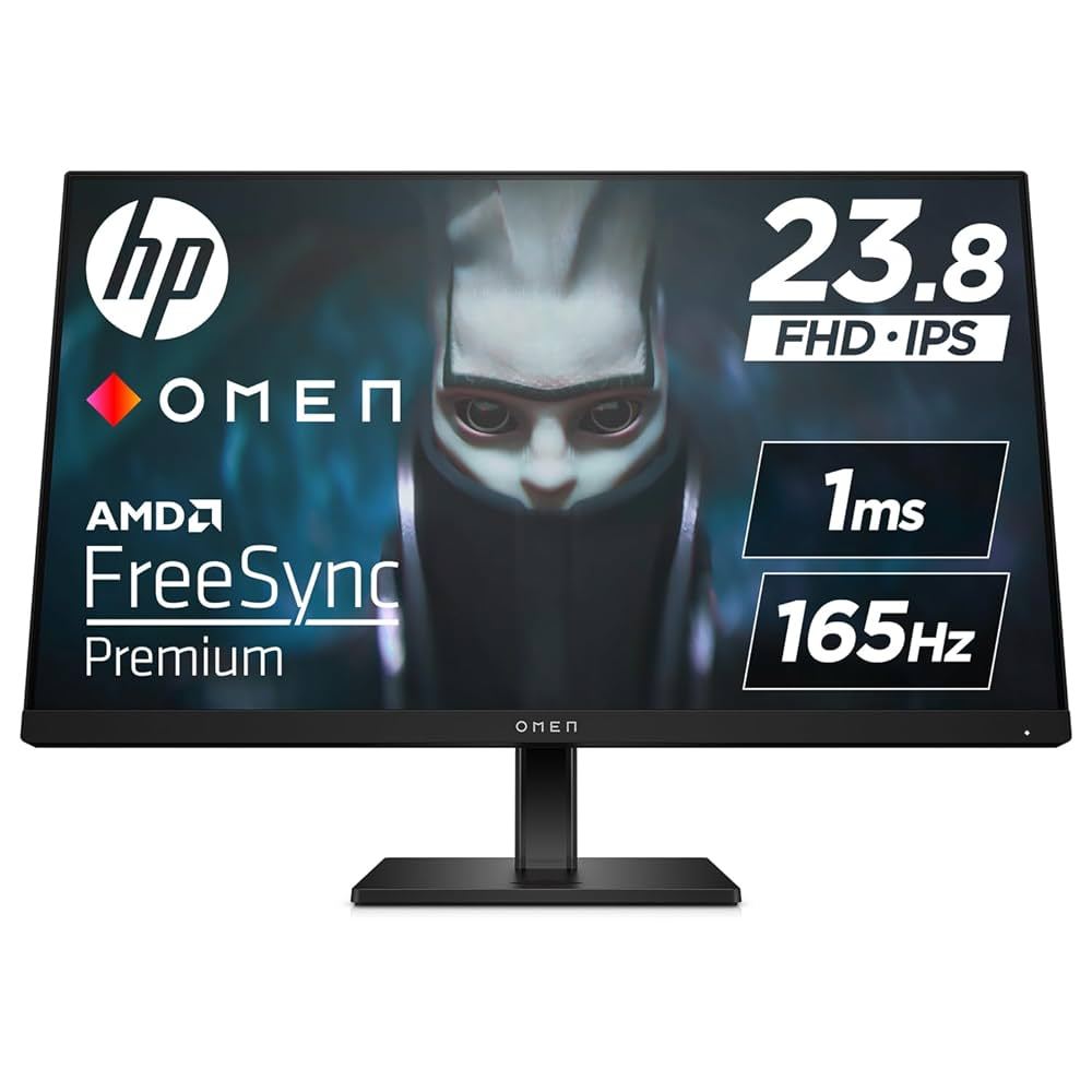 HP OMEN 24 (780F0AA#AKL) 23.8-inch FHD Gaming Monitor