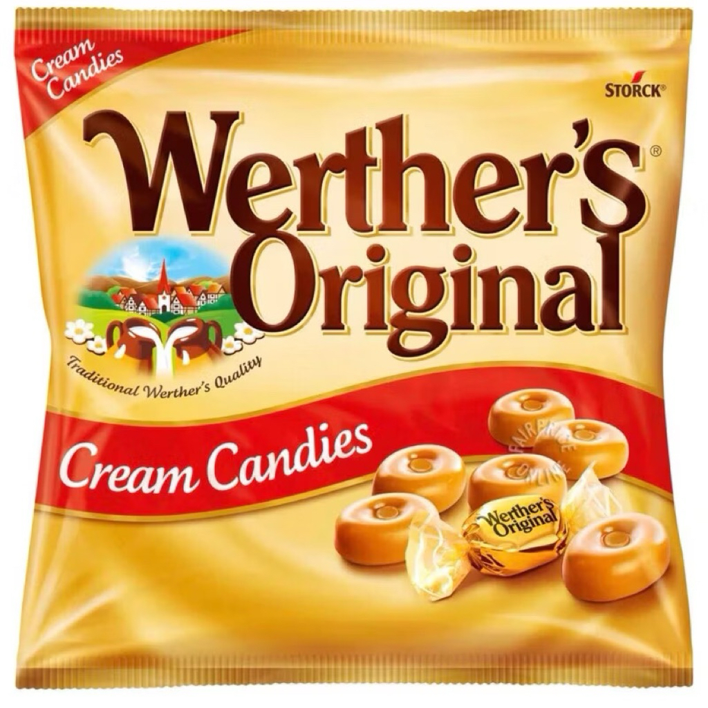 Werther’s Original cream candies น้ำหนัก 300 กรัม