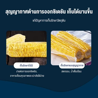 LENODI เครื่องซีลสูญญากาศ แรงดันดูด 70Kpa ปั๊มคู่ รุ่นใหม่ ทำงานเร็ว ปลอดเสียง ใช้งานง่าย ที่บ้านและร้านค้า LED