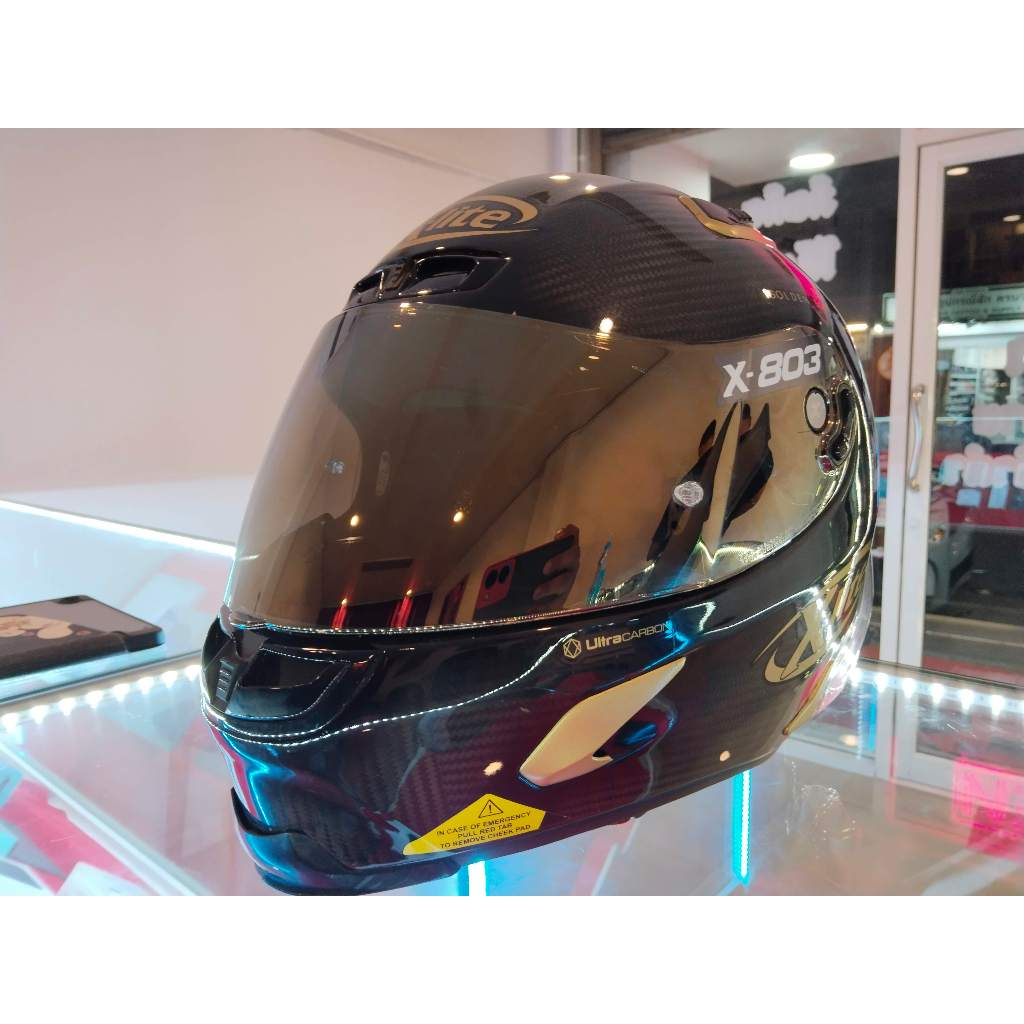 X-lite X-803 RS ULTRA CARBON  Gold Edition มือสอง สภาพมือหนึ่ง