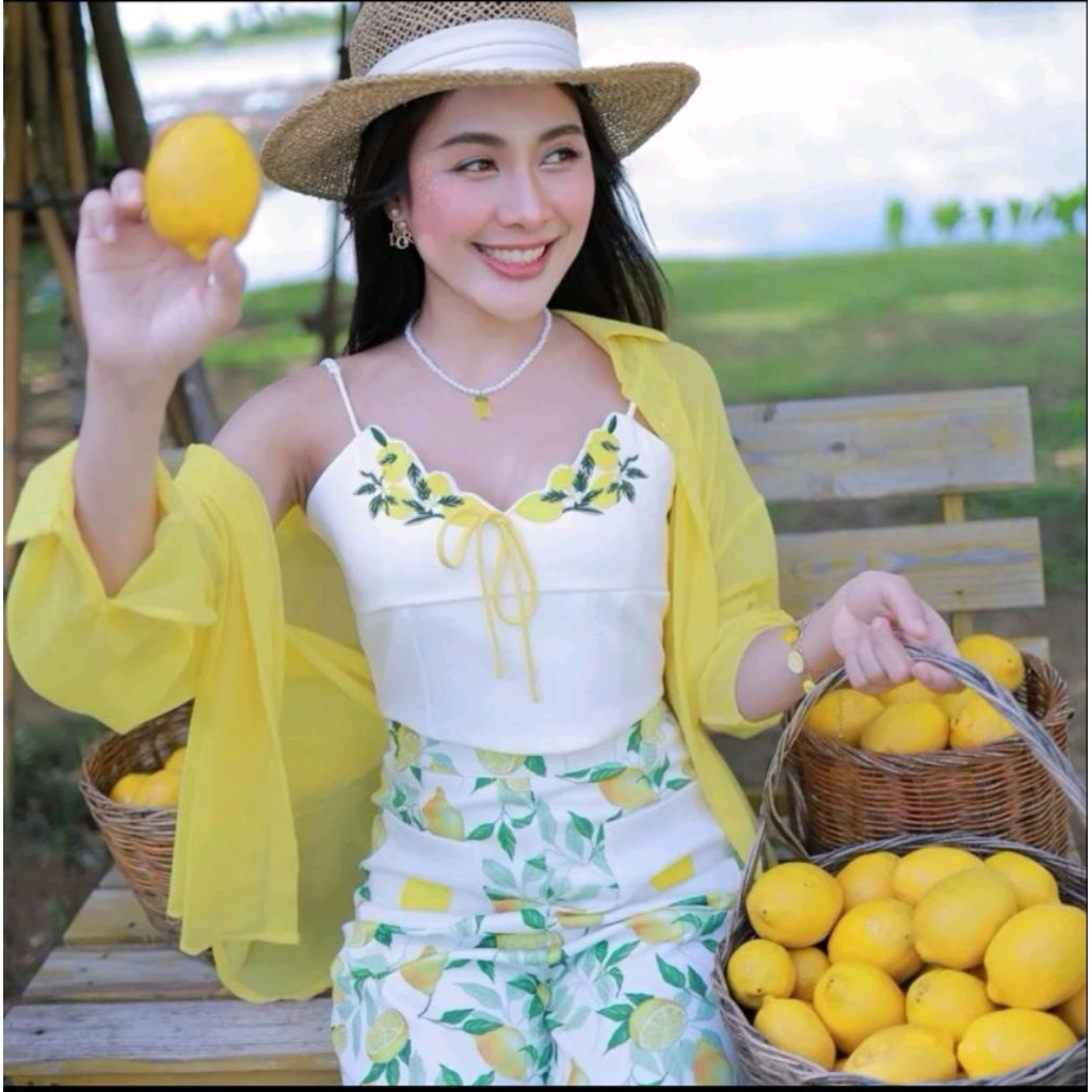 เซต 3 ชิ้น ป้าย Valley girl sz.XL