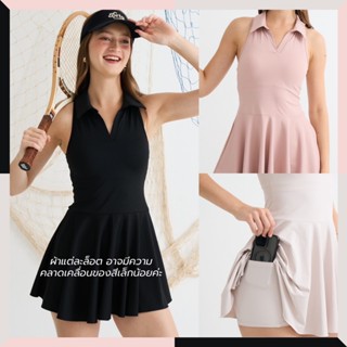 Darlyn - Emma Dress เดรสออกกำลังกาย ผ้านุ่มใส่สบาย มีกางเกงซ…