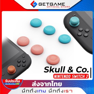Skull & Co. Nintendo Switch 2 Joy-Con Thumb Grips 6ขิ้น ชุดซ…