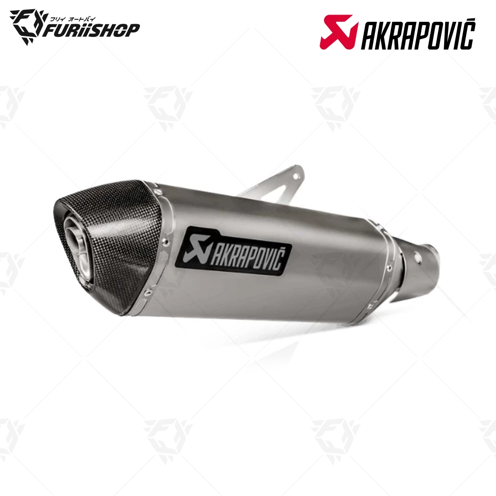 ท่อสูตร/ท่อแต่ง/ท่อไอเสีย Akrapovic Slip on Titanium Logo Aluminium : for Honda ADV350 2022-2024