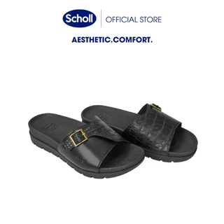 Scholl รองเท้าสกอลล์-อาเมเลีย Amelia รองเท้าแตะแบบสวมผู้หญิง เทคโนโลยี Bioprint รองรับทุกสรีระเท้าและรูปเท้า