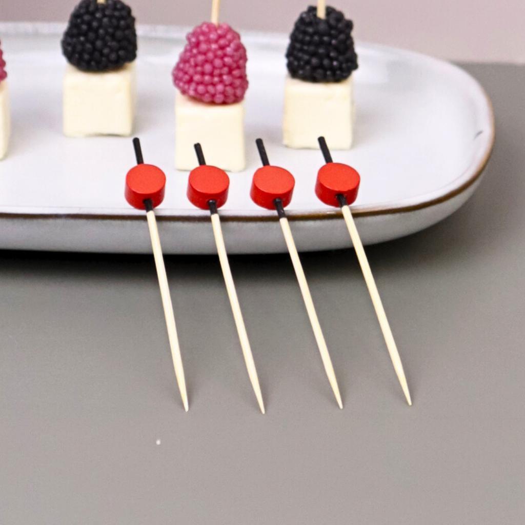 Boxjourney ไม้เสียบตกแต่ง 9 ซม. (100 ชิ้น/แพ็ค)