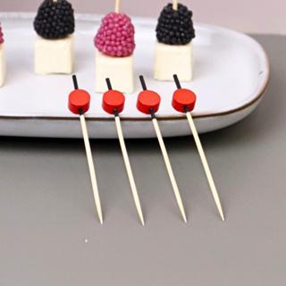 Boxjourney ไม้เสียบตกแต่ง 9 ซม. (100 ชิ้น/แพ็ค)